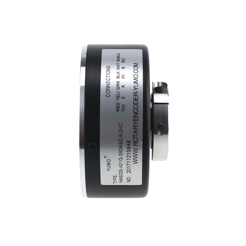 Encoder rotativo industriale ad albero cavo